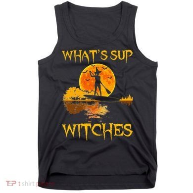 PADDLEBOARD Halloween What's Sup Witches Sup Funny Tank Top