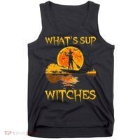 PADDLEBOARD Halloween What's Sup Witches Sup Funny Tank Top thumb 0