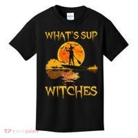 PADDLEBOARD Halloween What's Sup Witches Sup Funny Kids T-Shirt thumb 0