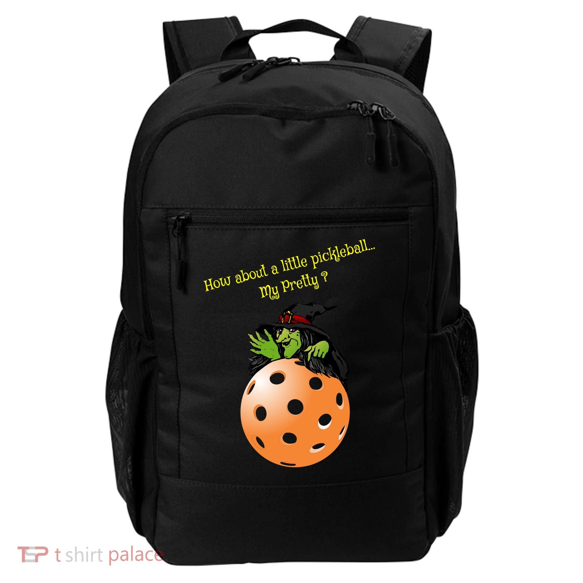 Pickleball Halloween Witch | Fun Pickleball | Great Pickleball Backpack