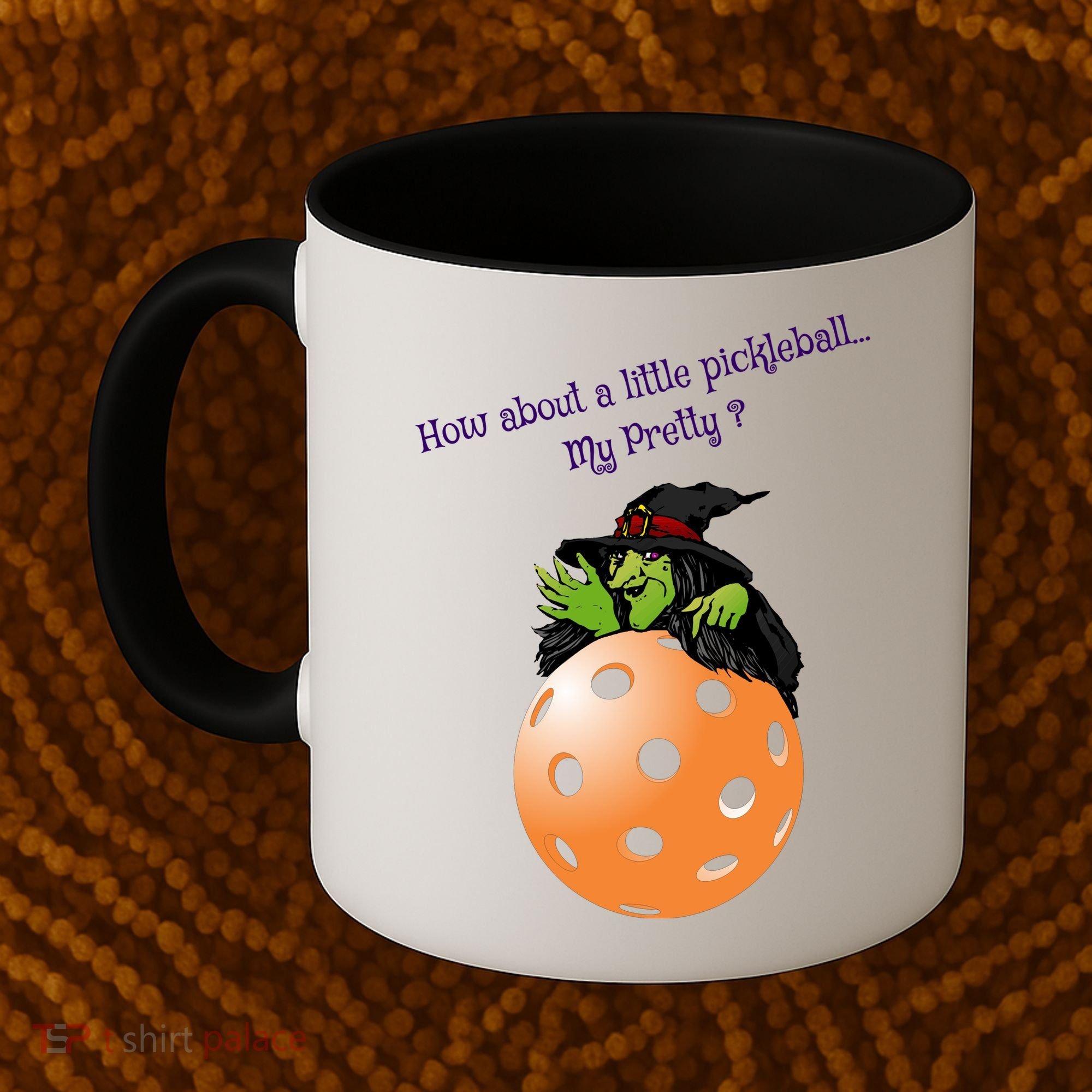 Pickleball Halloween Witch | Fun Pickleball | Great Pickleball Coffee Mug