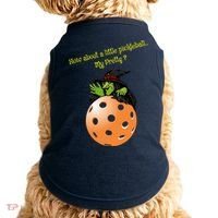 Pickleball Halloween Witch | Fun Pickleball | Great Pickleball Doggie Tank thumb 0