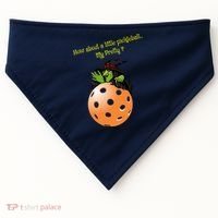 Pickleball Halloween Witch | Fun Pickleball | Great Pickleball USA-Made Doggie Bandana thumb 0