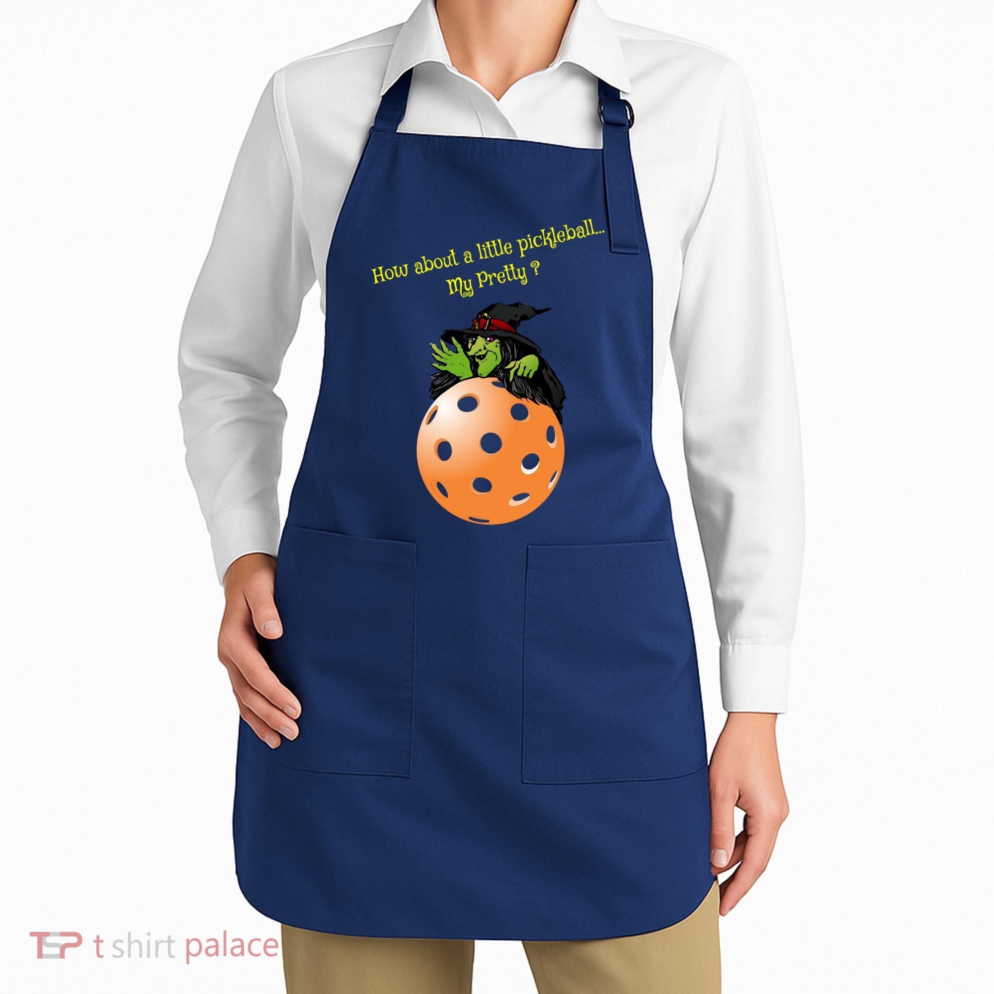 Pickleball Halloween Witch | Fun Pickleball | Great Pickleball Apron