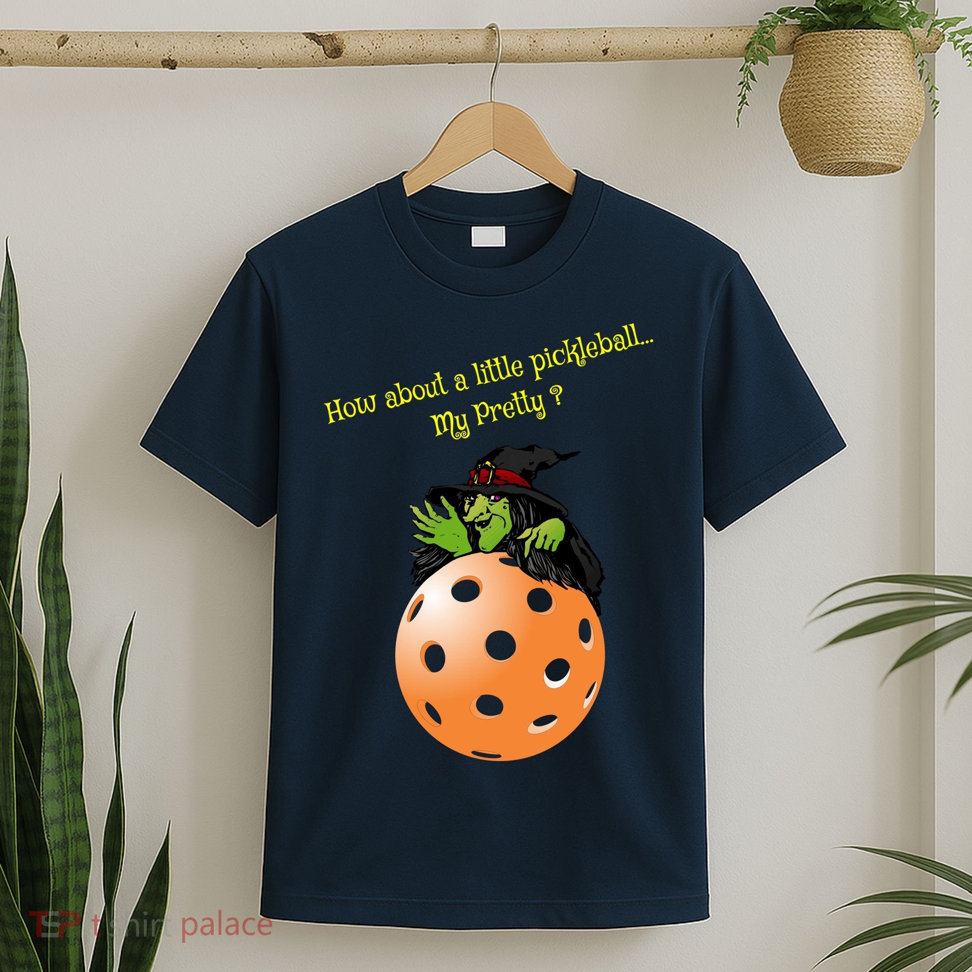 Pickleball Halloween Witch | Fun Pickleball | Great Pickleball T-Shirt