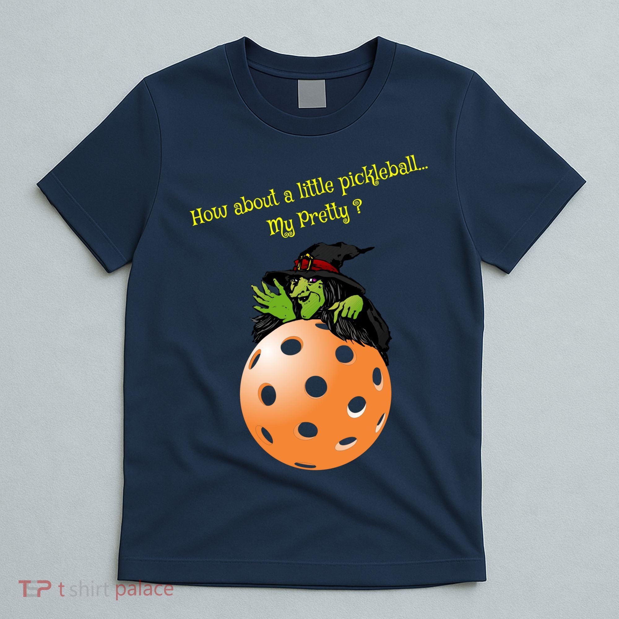 Pickleball Halloween Witch | Fun Pickleball | Great Pickleball T-Shirt