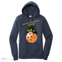 Pickleball Halloween Witch | Fun Pickleball | Great Pickleball Women's Hoodie thumb 0