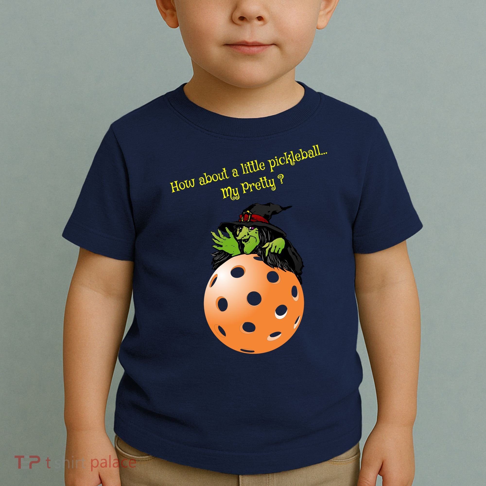 Pickleball Halloween Witch | Fun Pickleball | Great Pickleball Toddler T-Shirt
