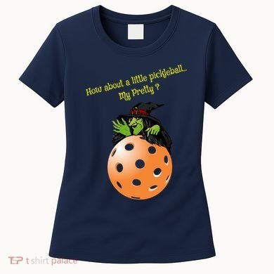 Pickleball Halloween Witch | Fun Pickleball | Great Pickleball Women's T-Shirt