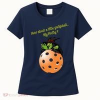 Pickleball Halloween Witch | Fun Pickleball | Great Pickleball Women's T-Shirt thumb 0