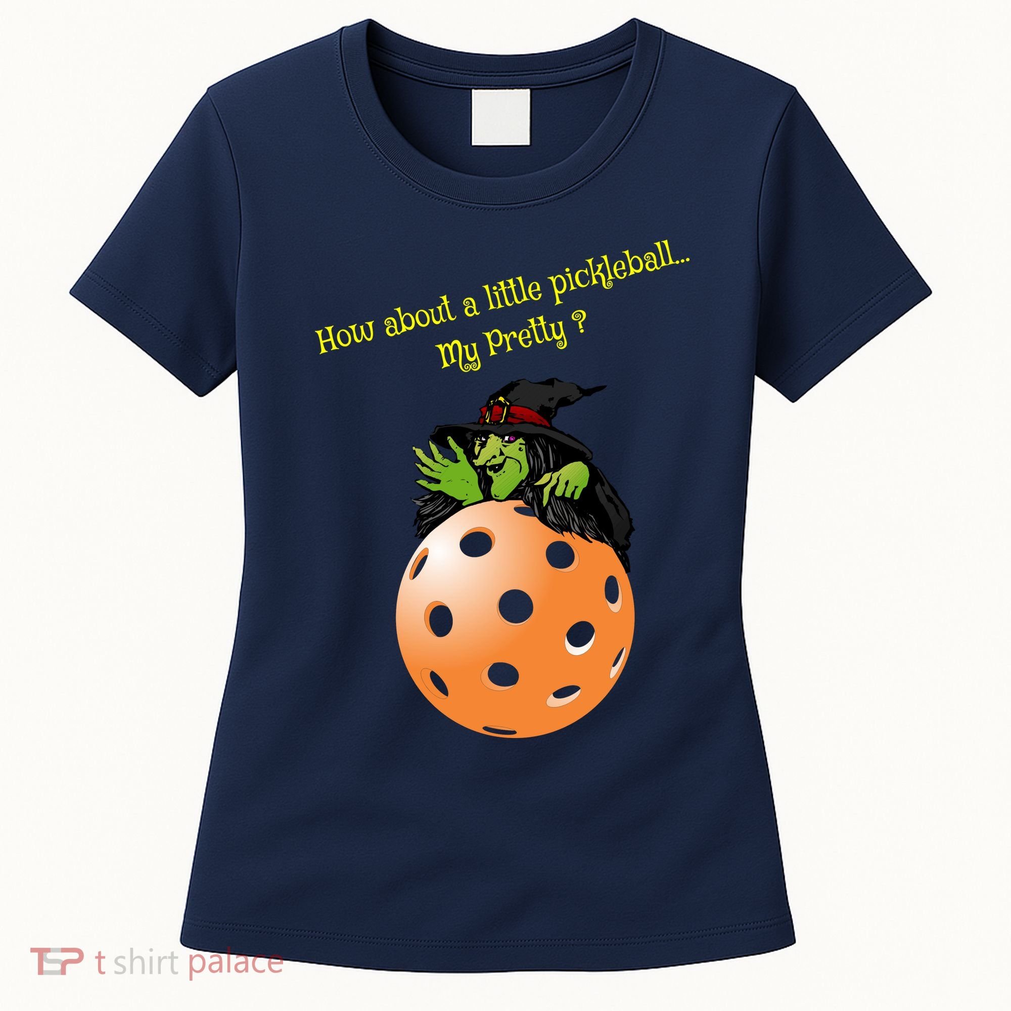 Pickleball Halloween Witch | Fun Pickleball | Great Pickleball Women's T-Shirt