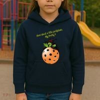 Pickleball Halloween Witch | Fun Pickleball | Great Pickleball Kids Hoodie thumb 3