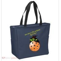 Pickleball Halloween Witch | Fun Pickleball | Great Pickleball Tote Bag thumb 2
