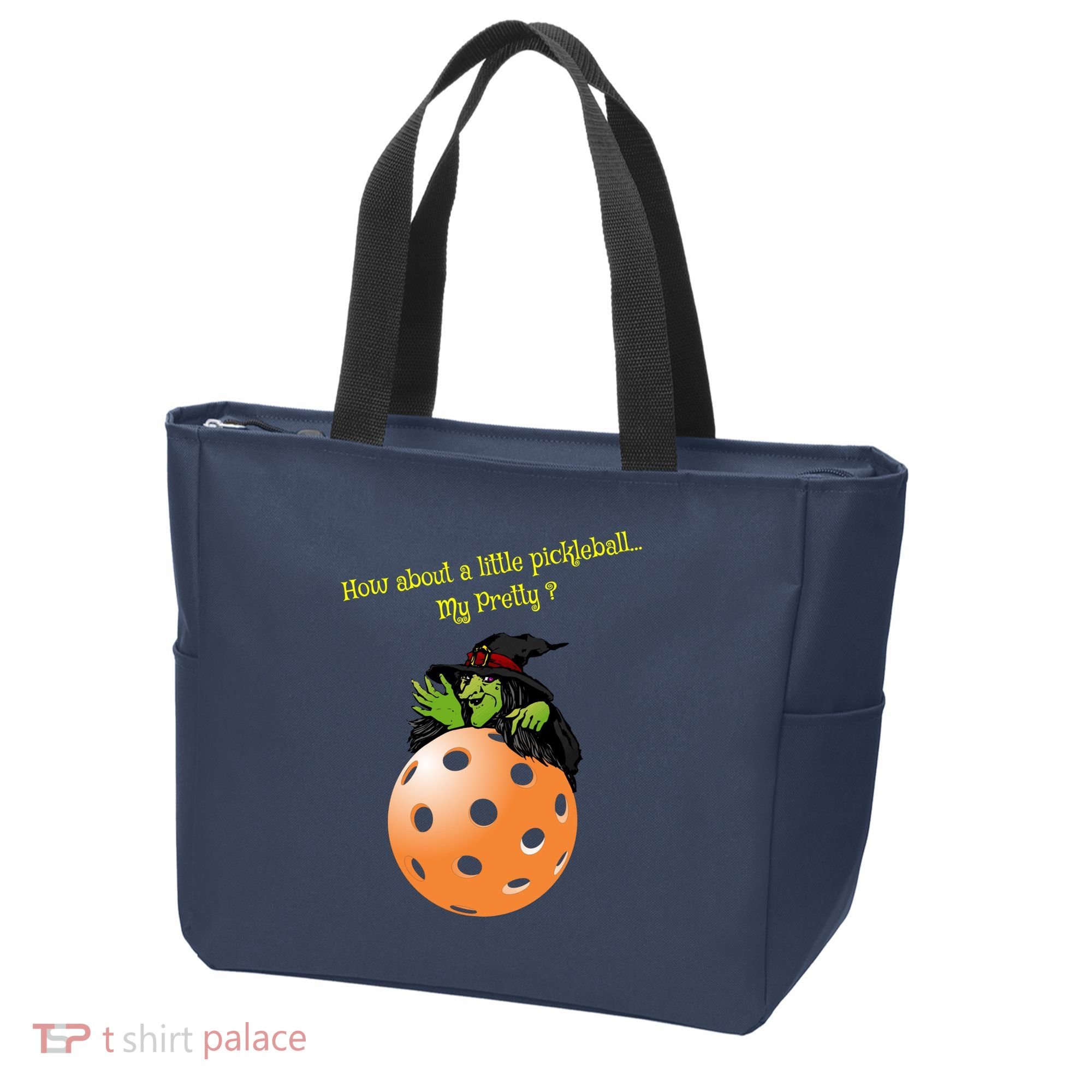 Pickleball Halloween Witch | Fun Pickleball | Great Pickleball Tote Bag