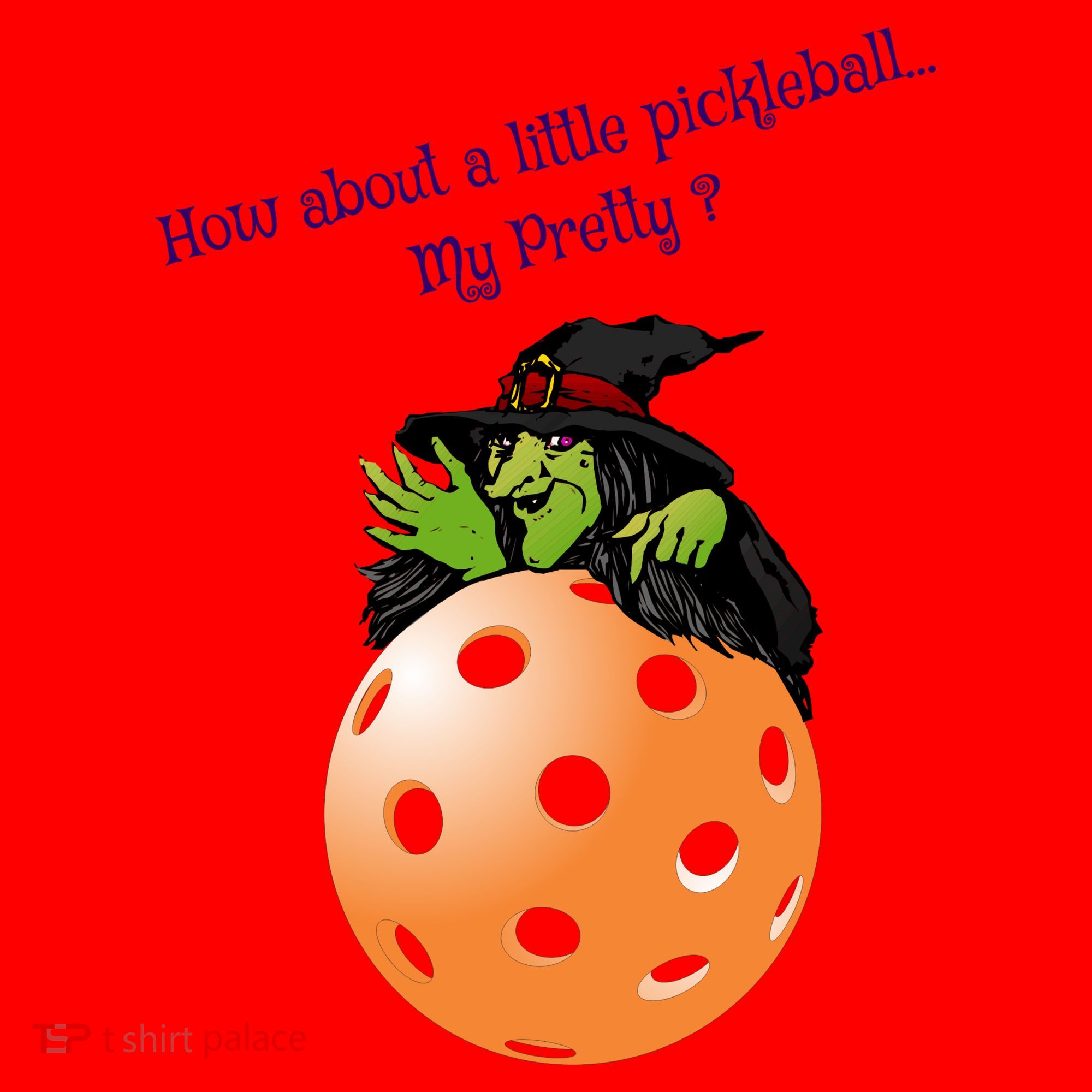 Pickleball Halloween Witch | Fun Pickleball | Great Pickleball Santa Hat