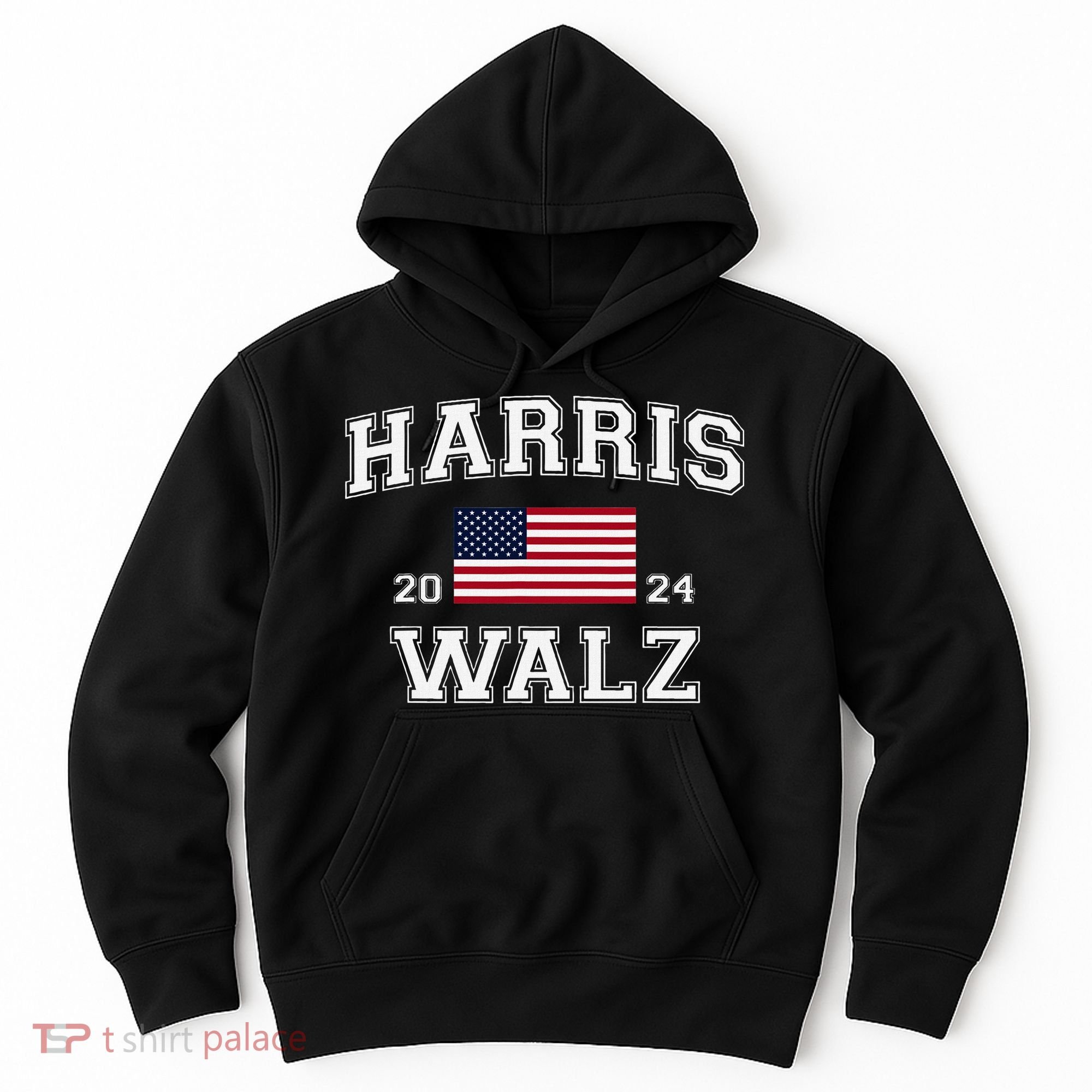 President Harris Walz 2024 Kamala Harris Tim Walz Vote Hoodie