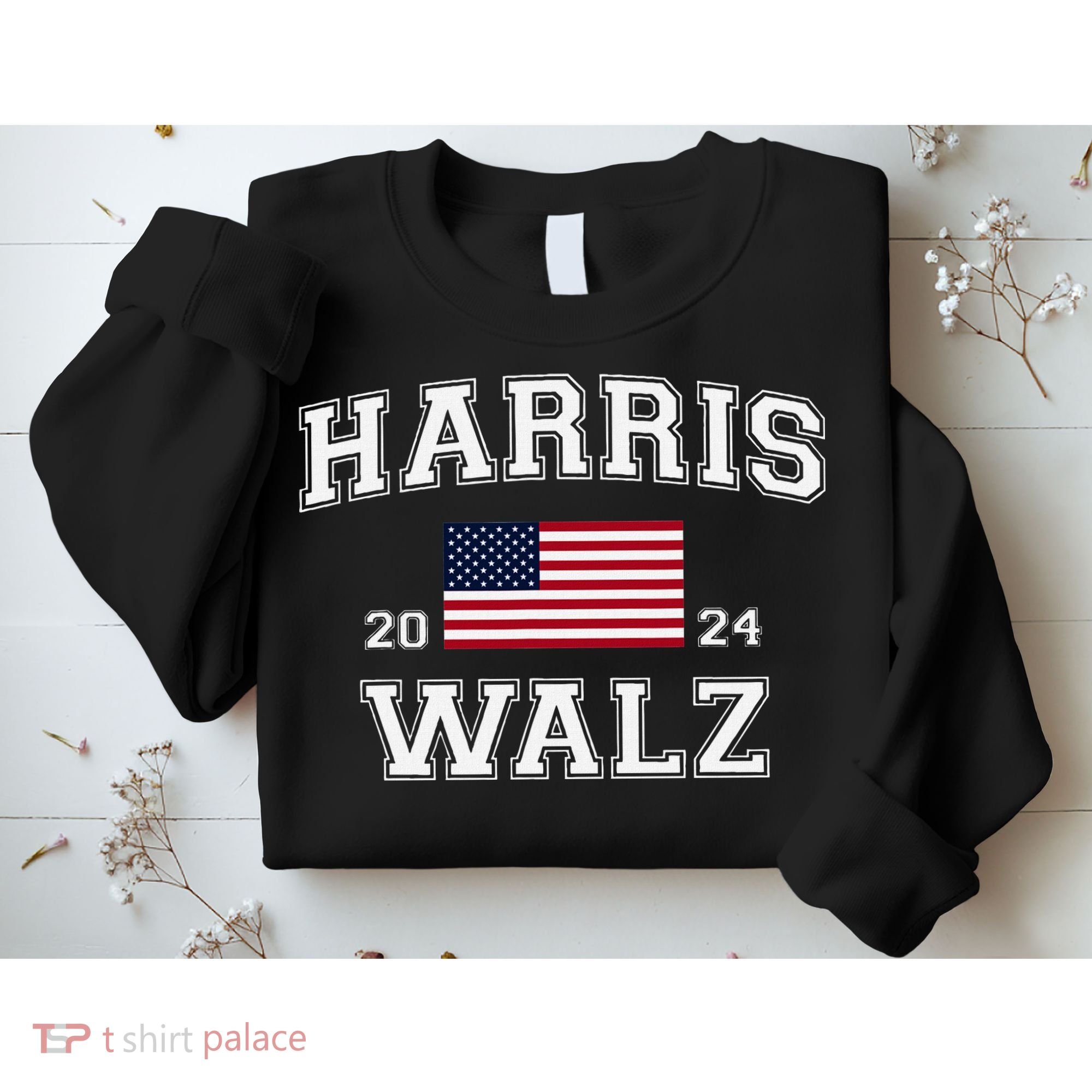 President Harris Walz 2024 Kamala Harris Tim Walz Vote Sweatshirt