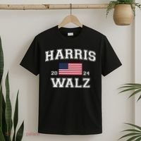 President Harris Walz 2024 Kamala Harris Tim Walz Vote T-Shirt thumb 2
