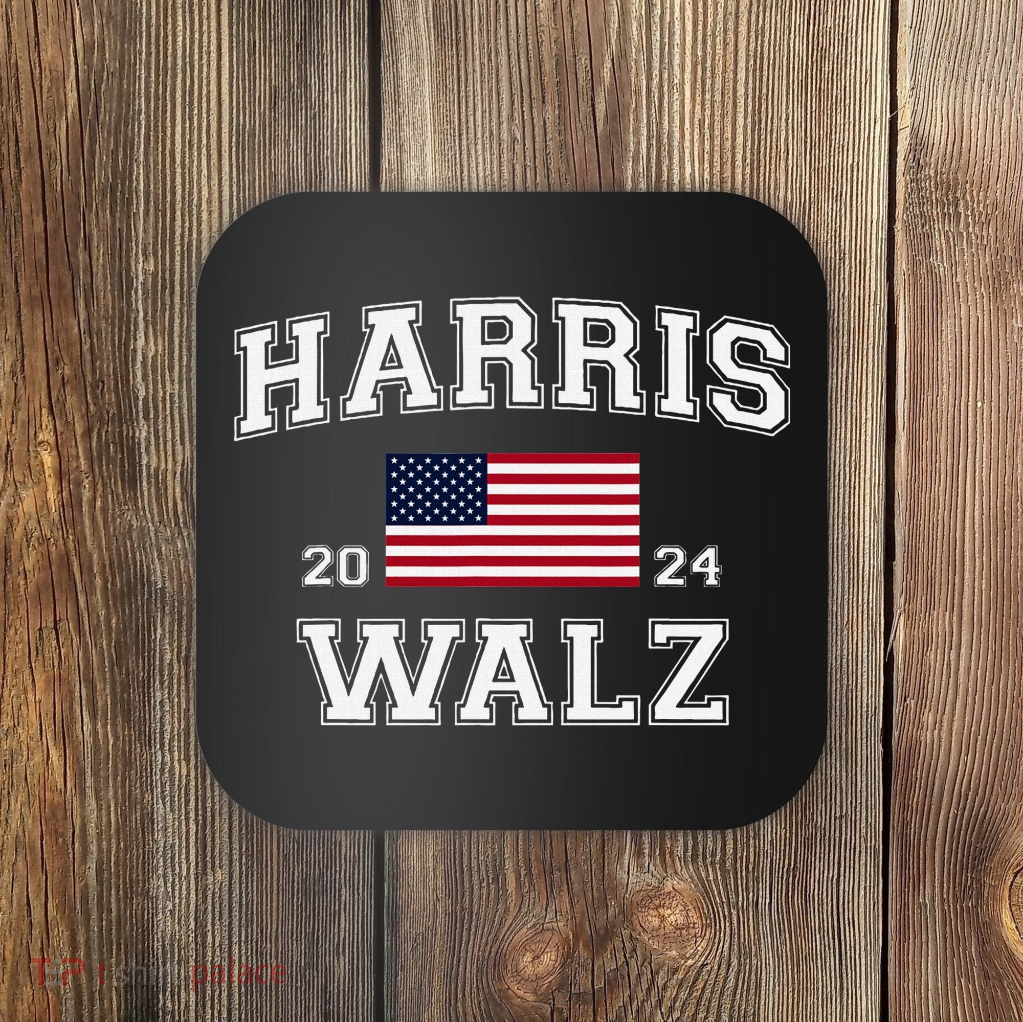 President Harris Walz 2024 Kamala Harris Tim Walz Vote Coaster