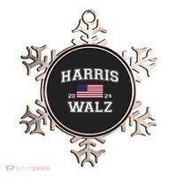 President Harris Walz 2024 Kamala Harris Tim Walz Vote Ornament thumb 0