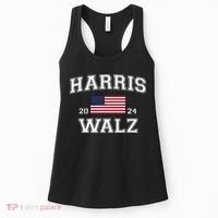 President Harris Walz 2024 Kamala Harris Tim Walz Vote Women's Tank Top thumb 0