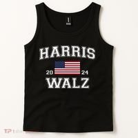 President Harris Walz 2024 Kamala Harris Tim Walz Vote Tank Top thumb 2