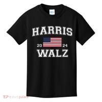 President Harris Walz 2024 Kamala Harris Tim Walz Vote Kids T-Shirt thumb 0