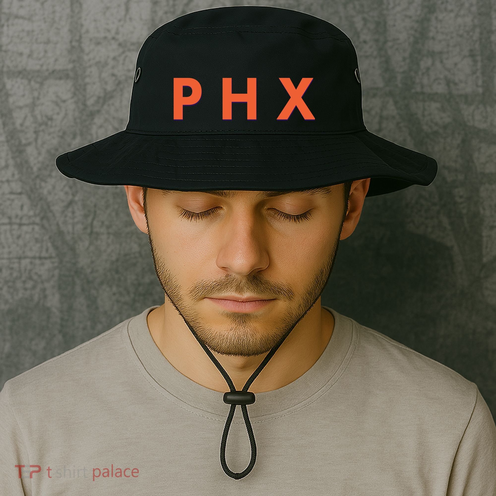 PHX Phoenix Basketball Logo Bucket Hat