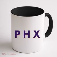 PHX Phoenix Basketball Logo Coffee Mug thumb 1