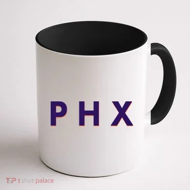 PHX Phoenix Basketball Logo Coffee Mug back