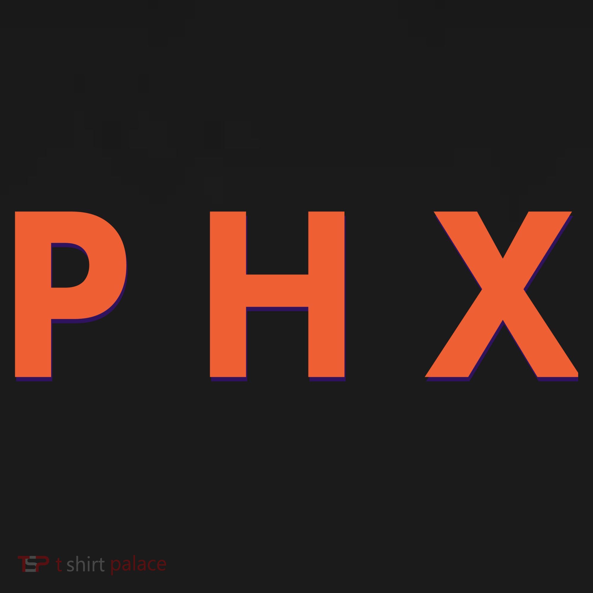 PHX Phoenix Basketball Logo Ornament