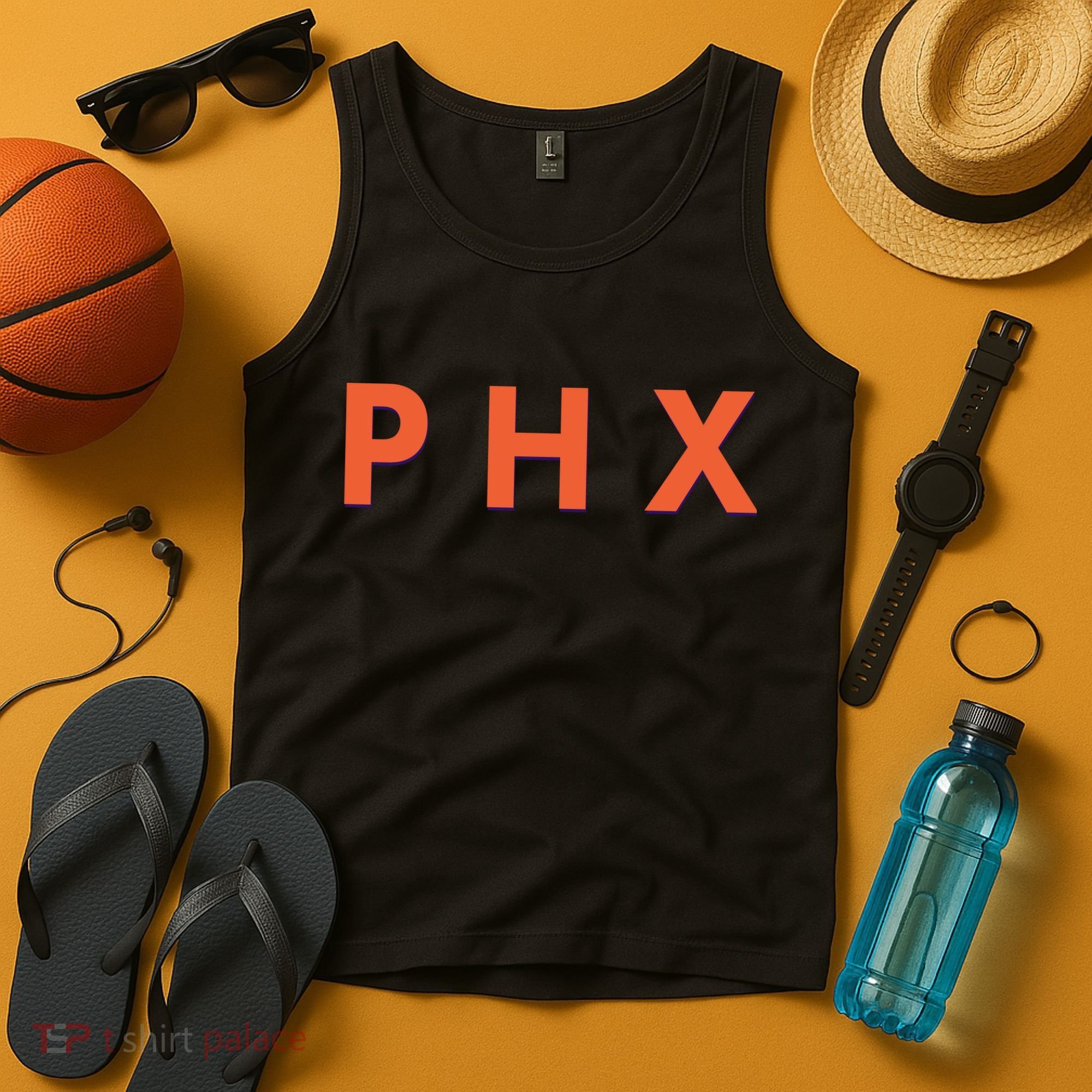 PHX Phoenix Basketball Logo Tank Top
