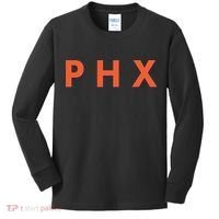 PHX Phoenix Basketball Logo Kids Long Sleeve Shirt thumb 0