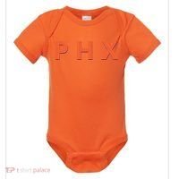 PHX Phoenix Basketball Logo Baby Bodysuit thumb 0