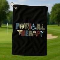 Physical Therapy Golf Towel thumb 1