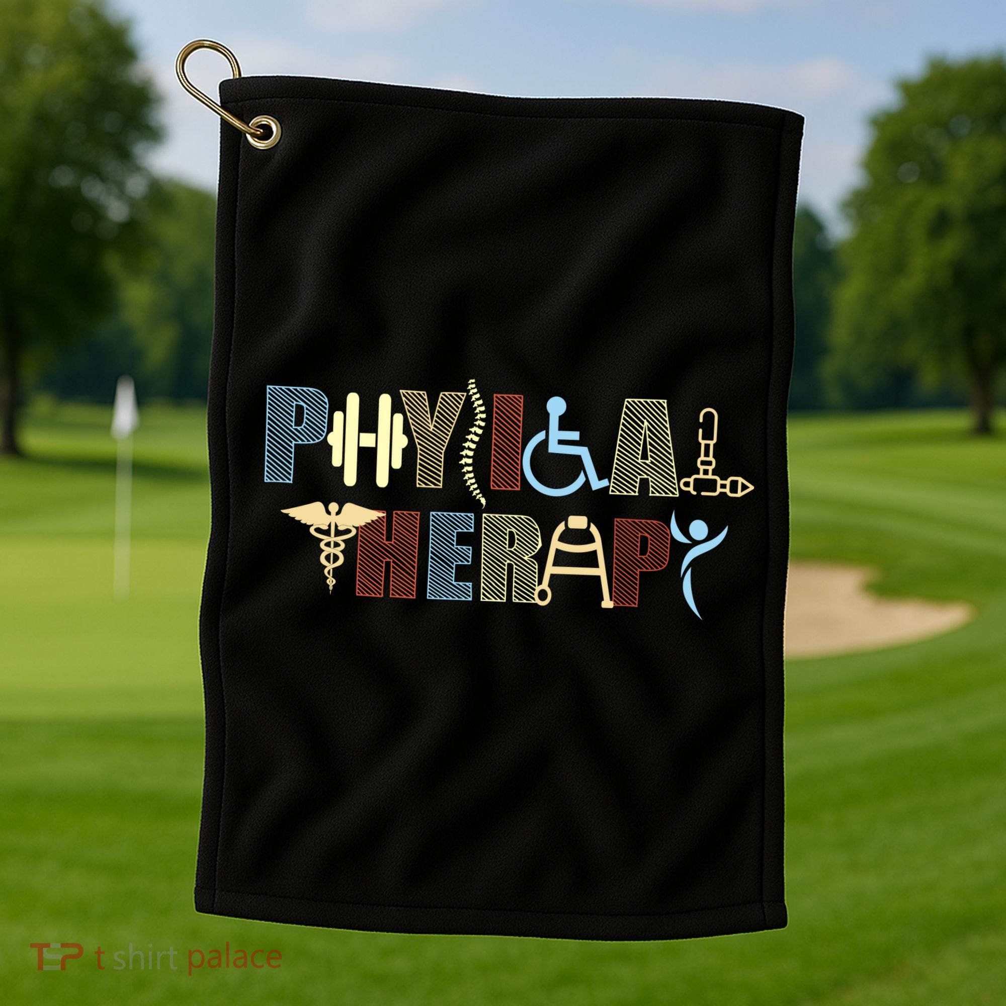 Physical Therapy Golf Towel