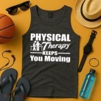 Physical Therapy Keeps You Moving Tank Top thumb 4