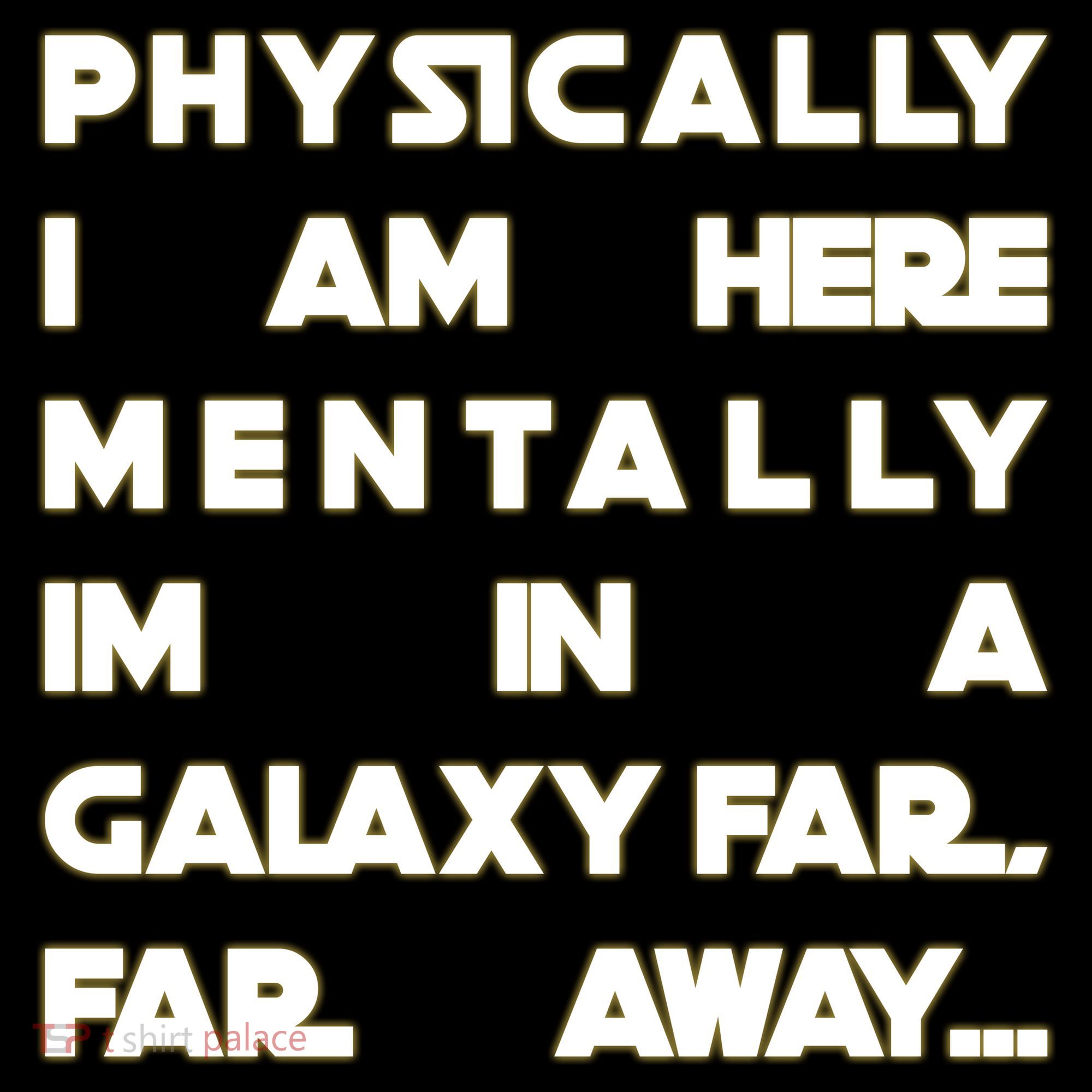 Physically I Am here Mentally I'm In A Galaxy Far Away Ornament