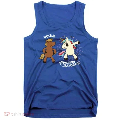 Physician Assistant Doctor Unicorn Tank Top