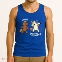Physician Assistant Doctor Unicorn Tank Top thumb 3