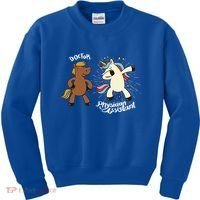 Physician Assistant Doctor Unicorn Kids Sweatshirt thumb 0