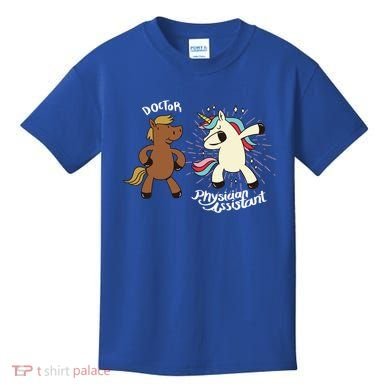Physician Assistant Doctor Unicorn Kids T-Shirt