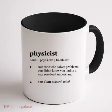 Physicist Definition Solve Problems Coffee Mug back