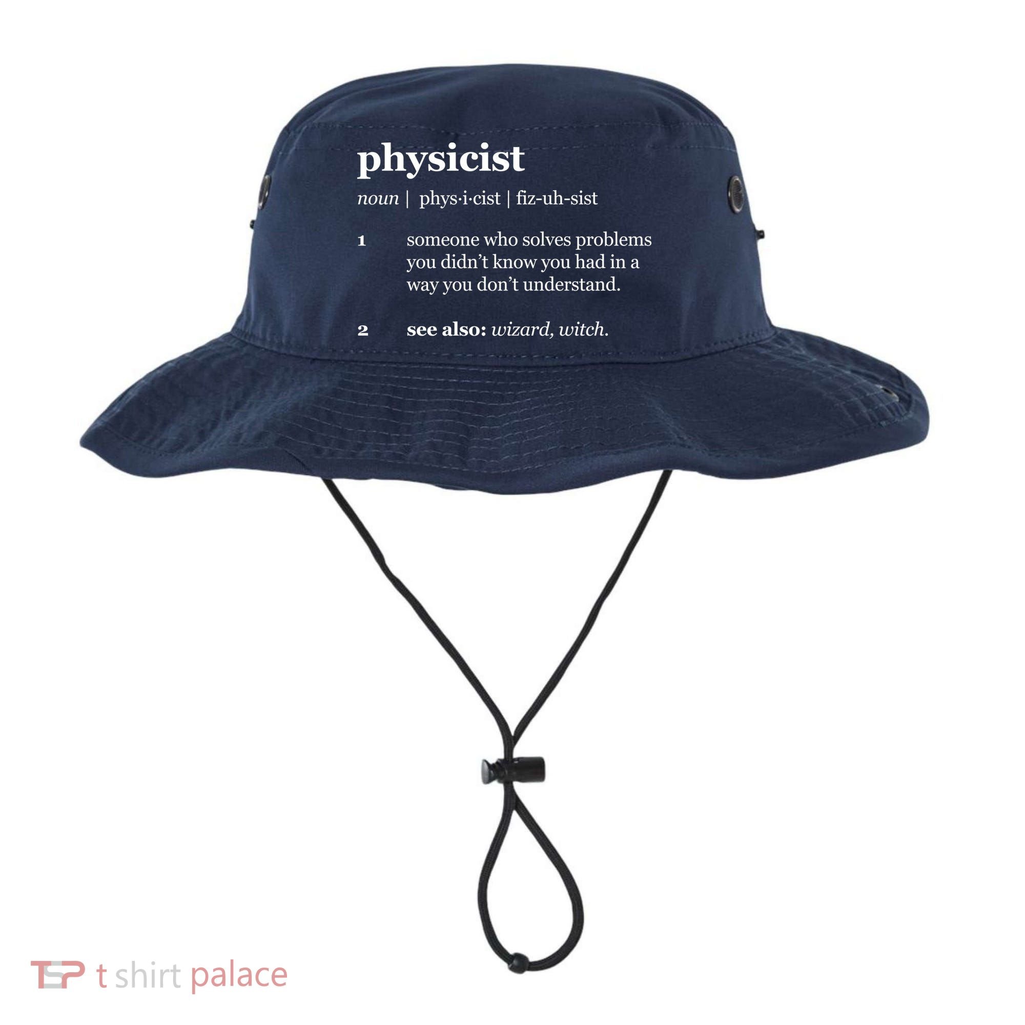 Physicist Definition Solve Problems Bucket Hat