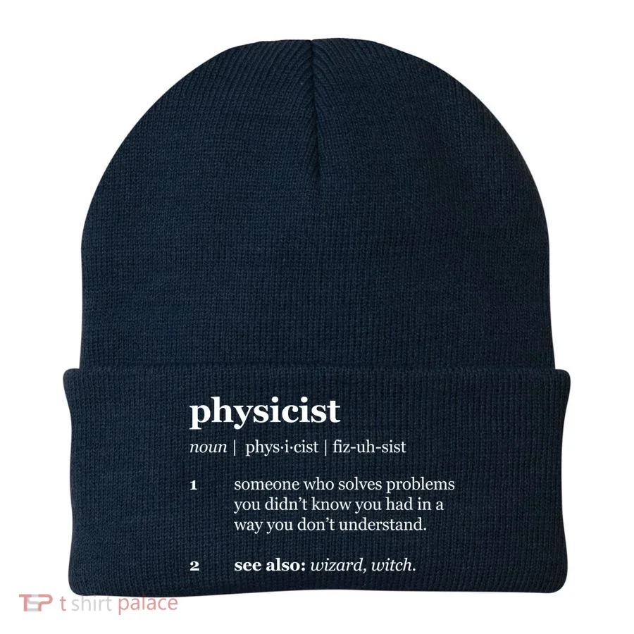 Physicist Definition Solve Problems Beanie