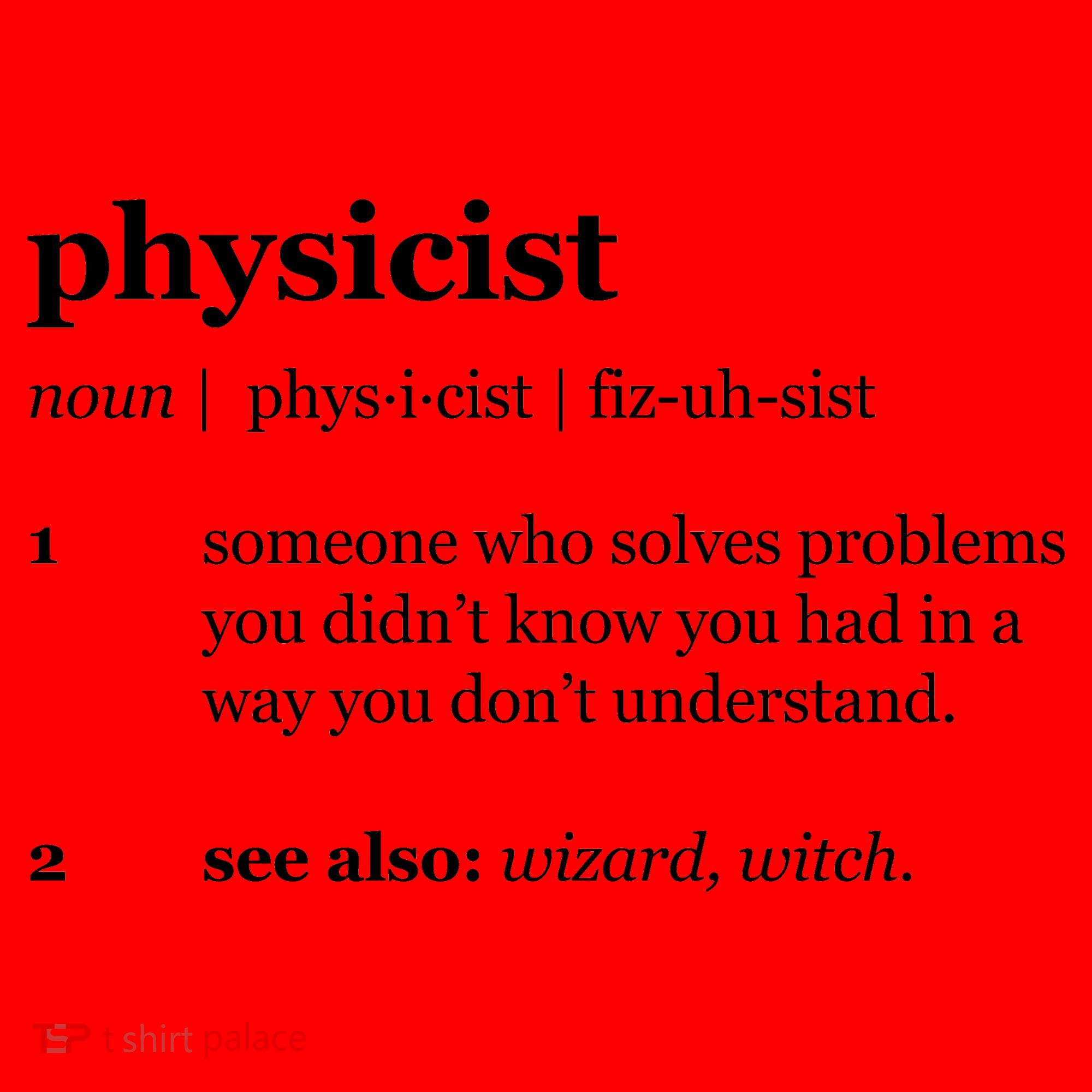 Physicist Definition Solve Problems Santa Hat