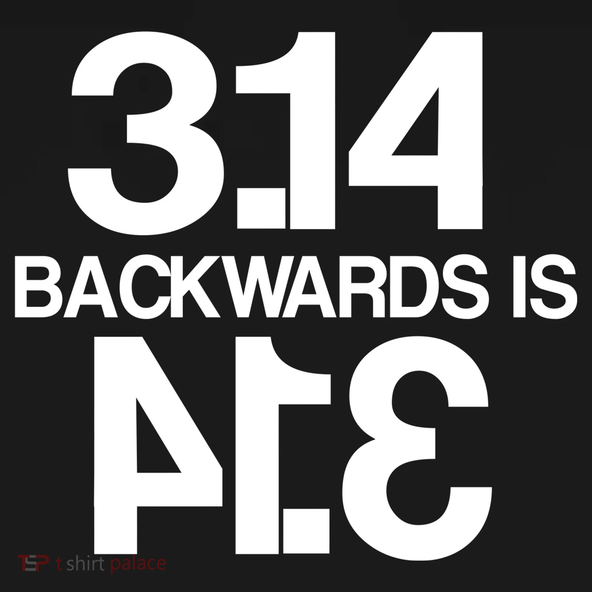 Pi 3.14 Backwards Is Pie Doggie Tank