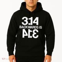 Pi 3.14 Backwards Is Pie Hoodie thumb 2