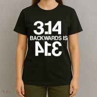 Pi 3.14 Backwards Is Pie T-Shirt thumb 4