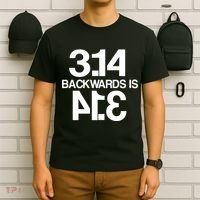 Pi 3.14 Backwards Is Pie T-Shirt thumb 6